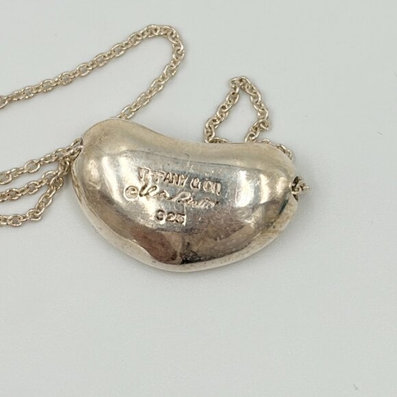 Authentic Tiffany & Co Elsa Peretti Large Bean Necklace - Picture 3 of 8